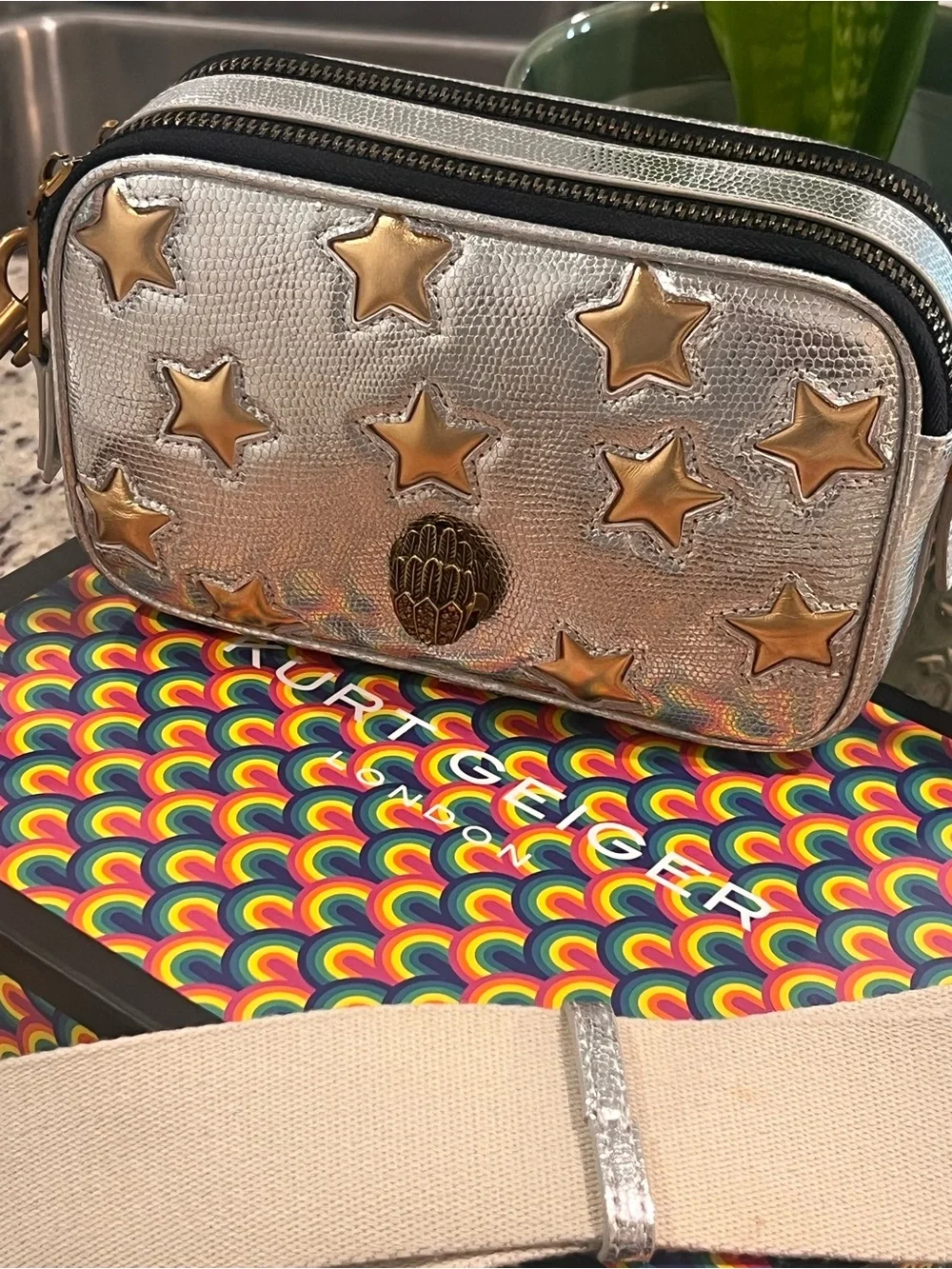 Kurt Geiger vibrant retro